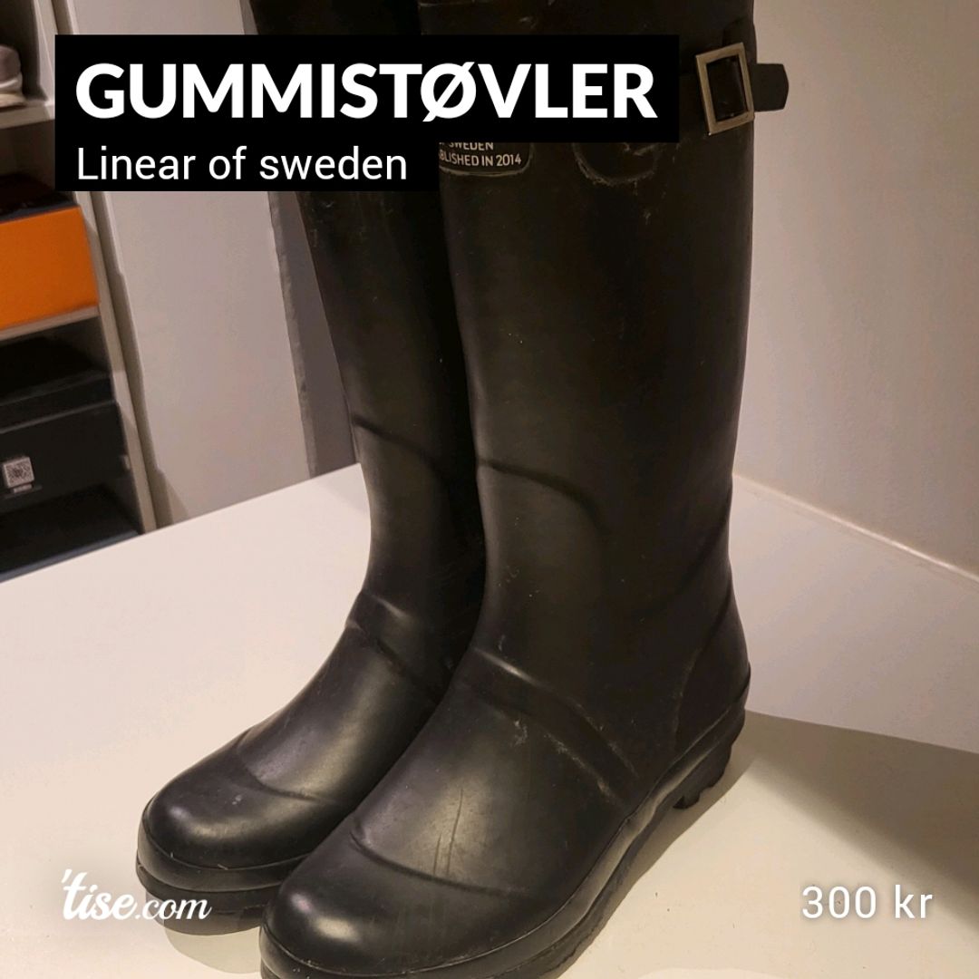 Gummistøvler