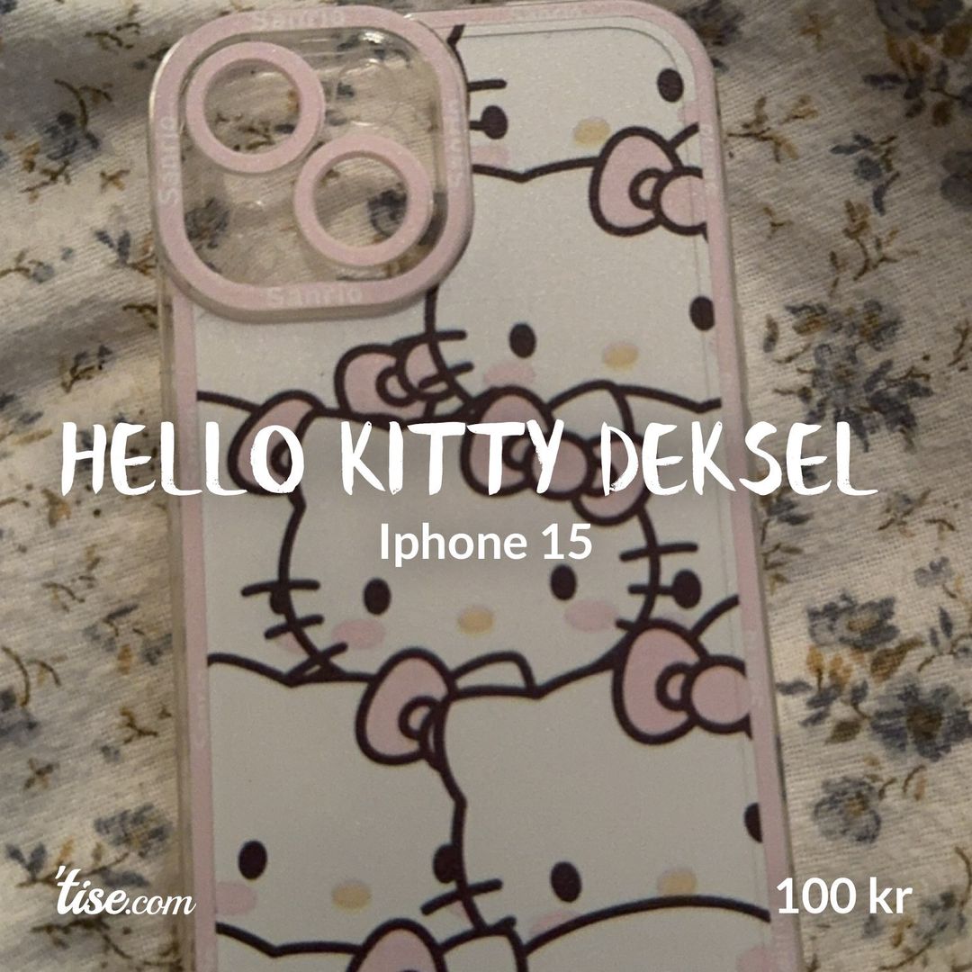 hello kitty deksel