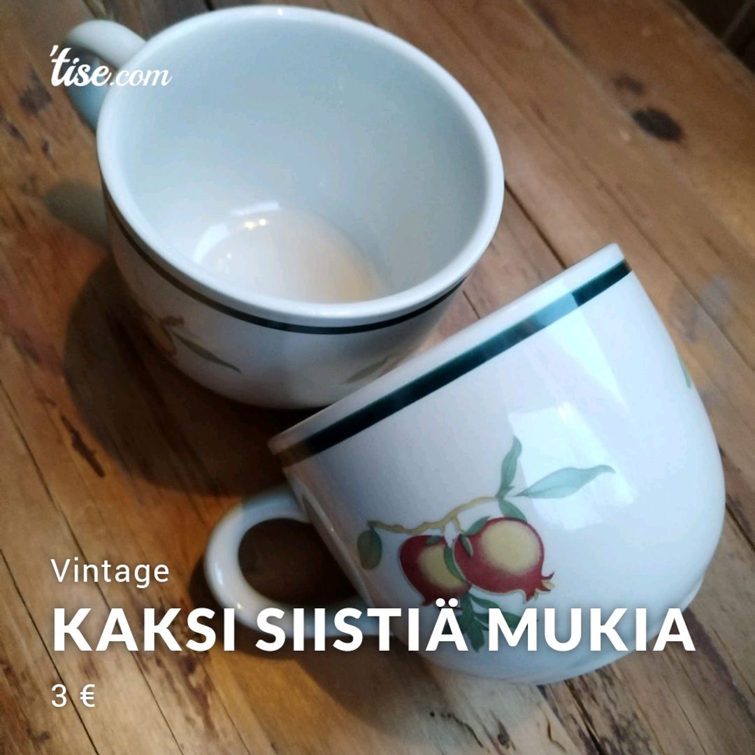 Kaksi Siistiä Mukia