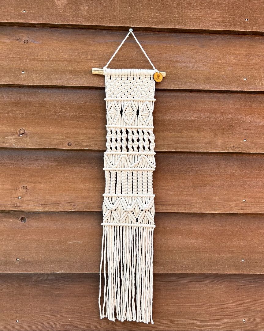 Macrame vægtæppe