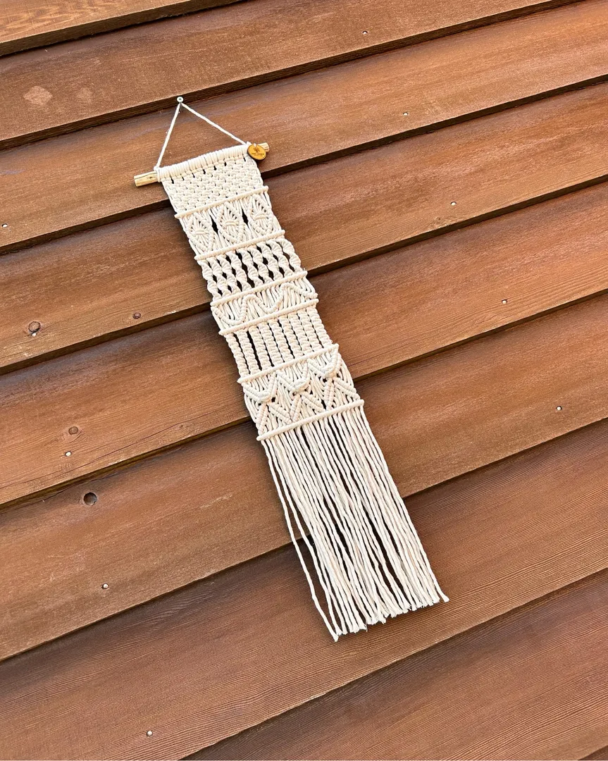 Macrame vægtæppe