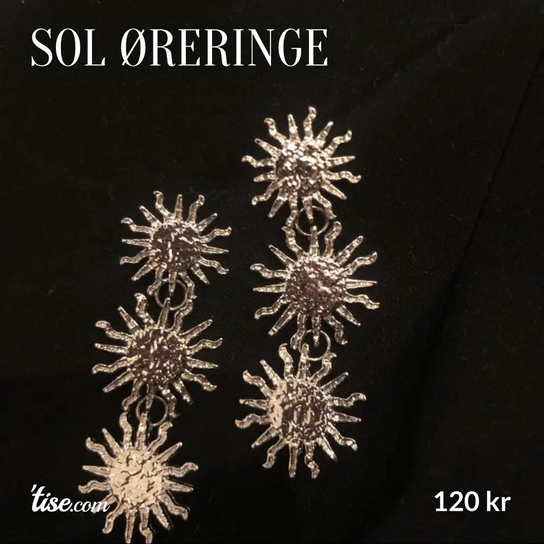 Sol øreringe