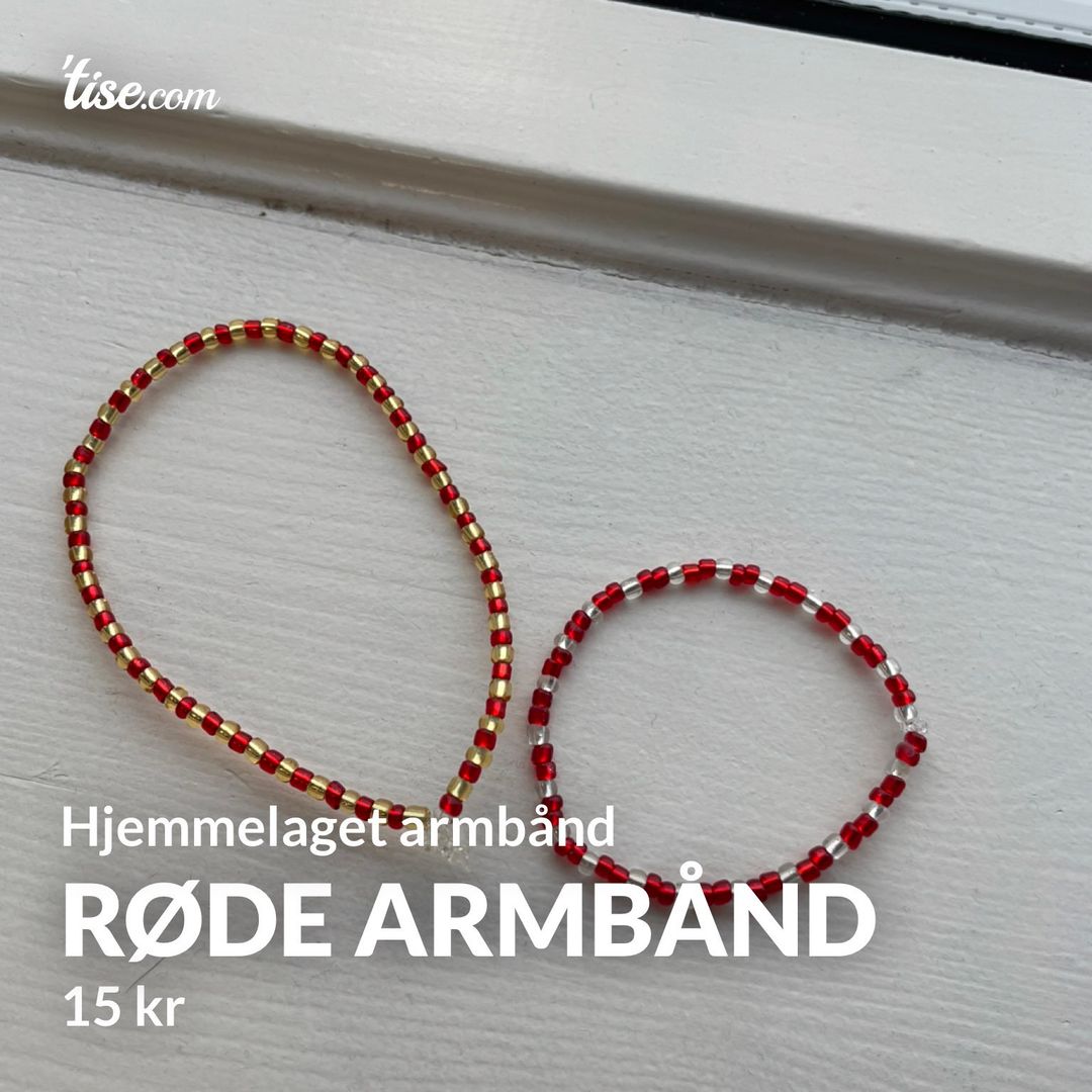 Røde armbånd