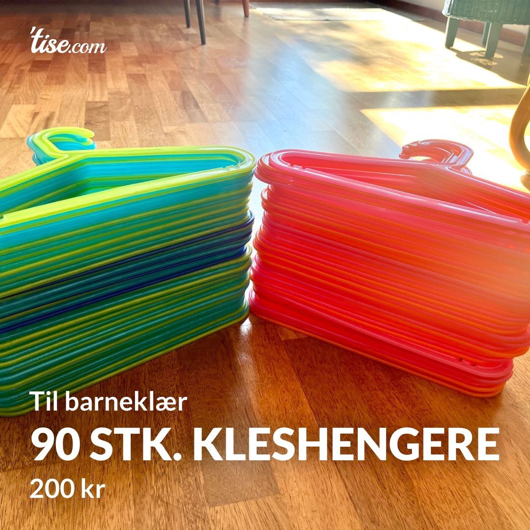 90 stk kleshengere