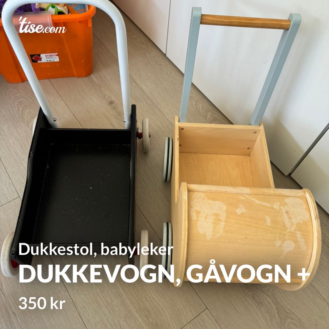 Dukkevogn gåvogn +