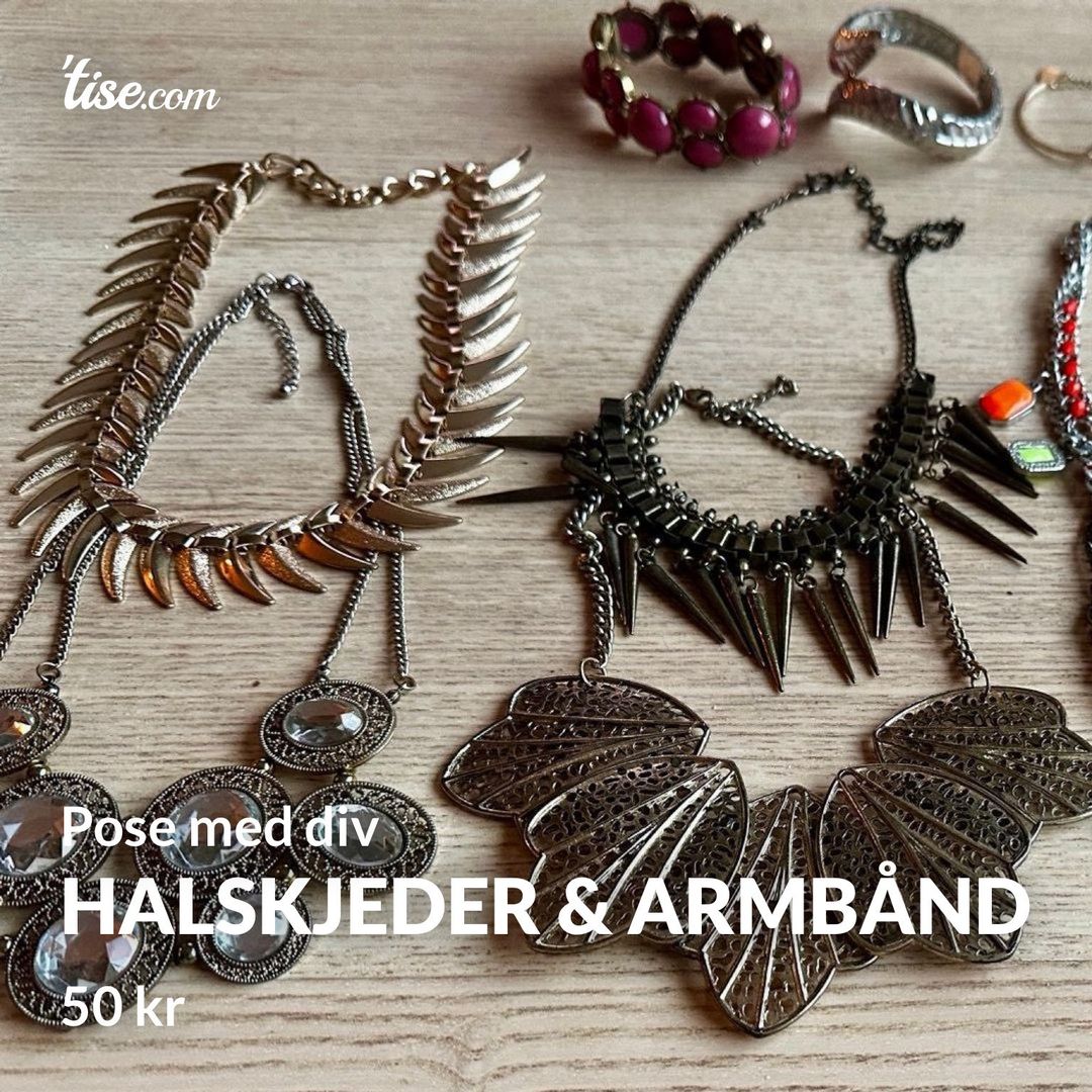 Halskjeder  armbånd