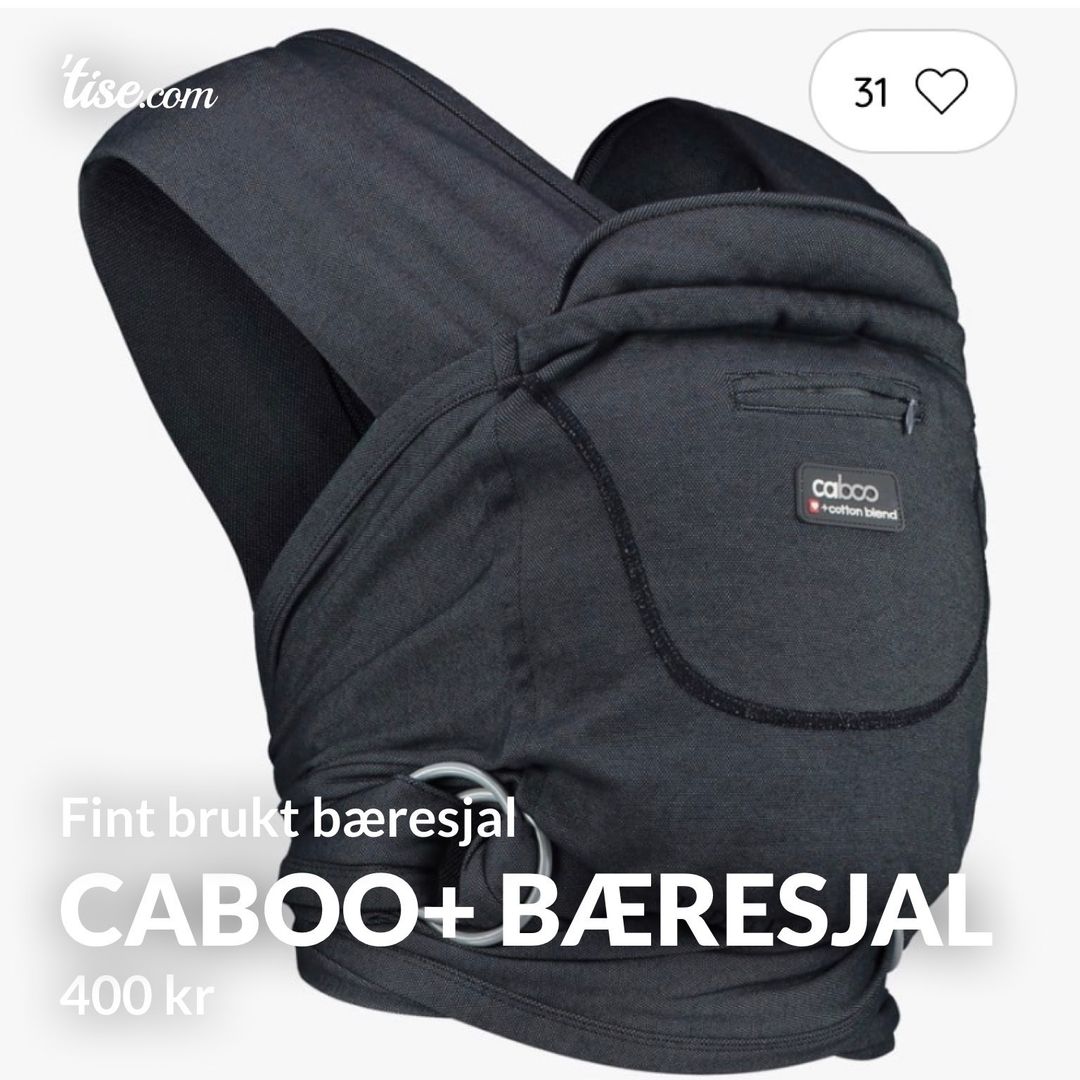 Caboo+ bæresjal