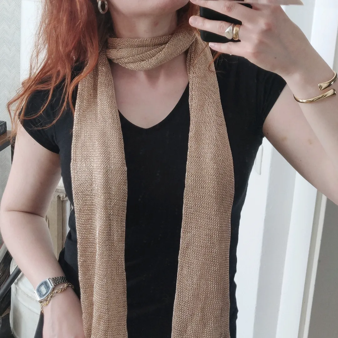 Metallic Scarf