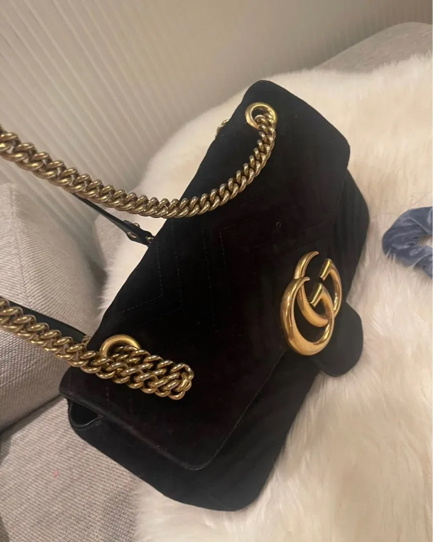 Gucci Marmont velvet