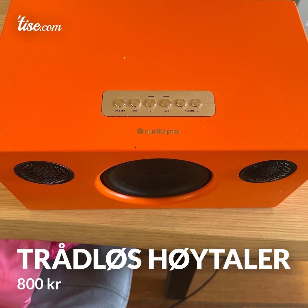 Trådløs høytaler