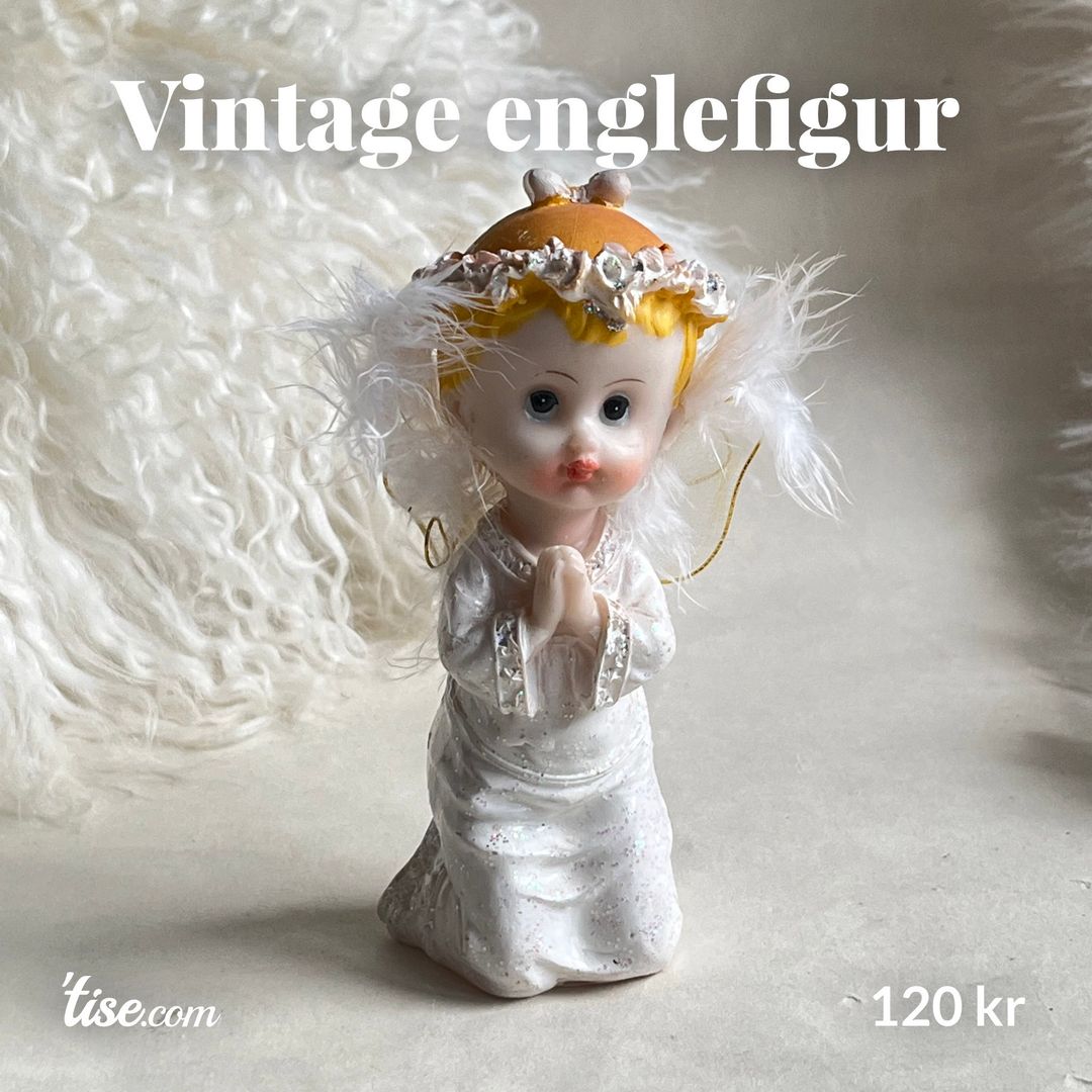 Vintage englefigur