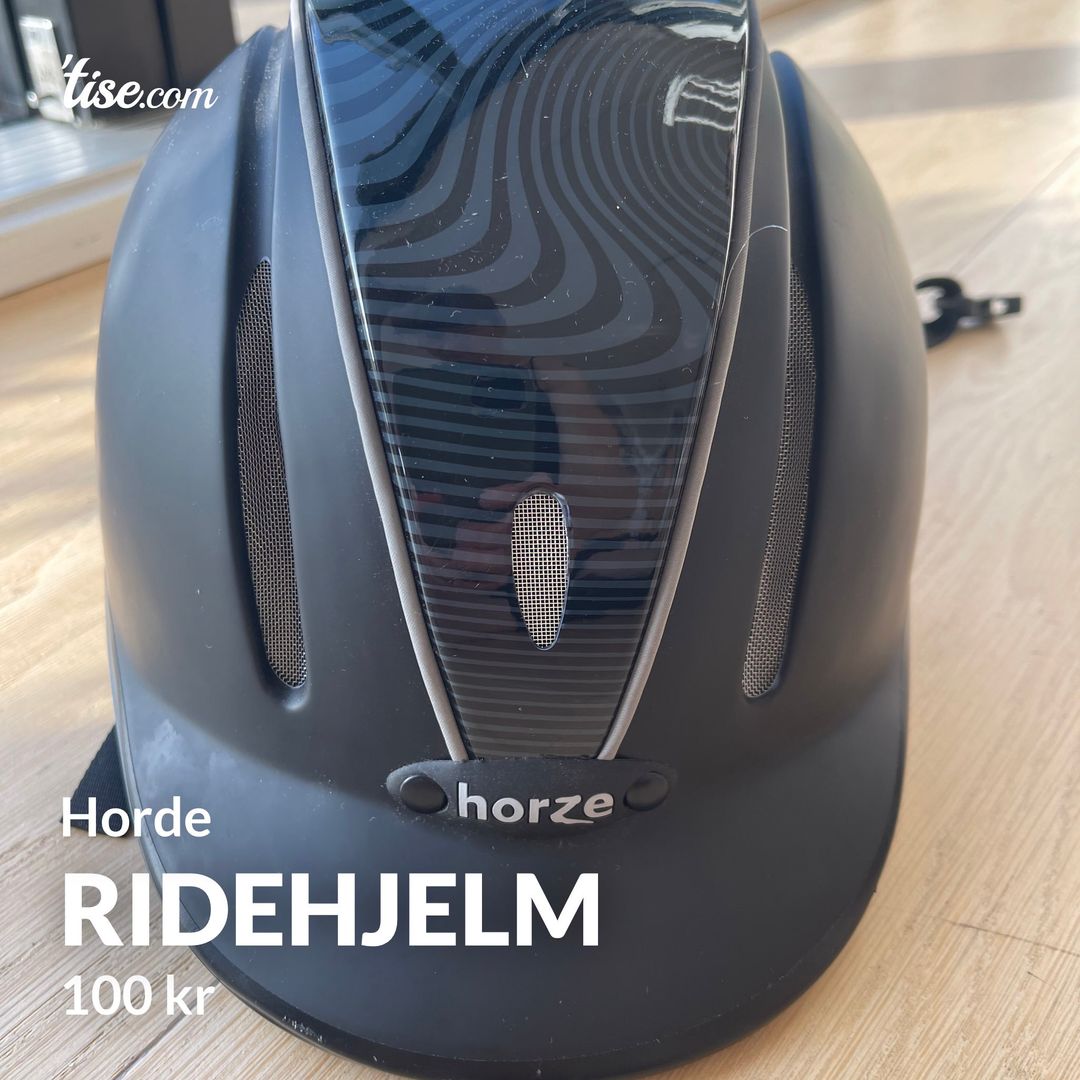 Ridehjelm