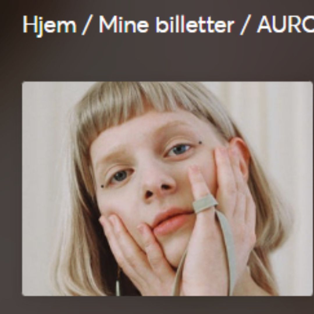 Aurora Konsertbillet