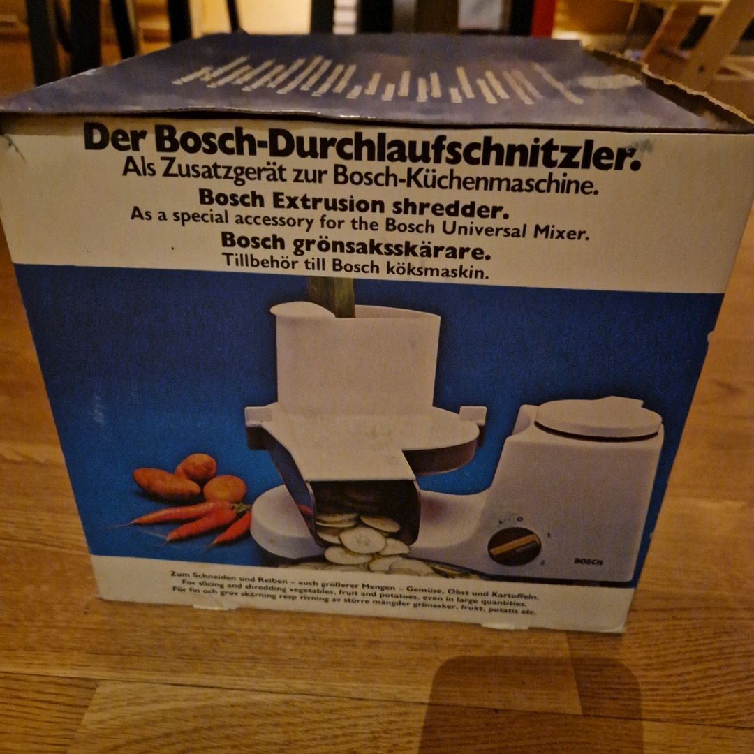 Bosch foodprosessor