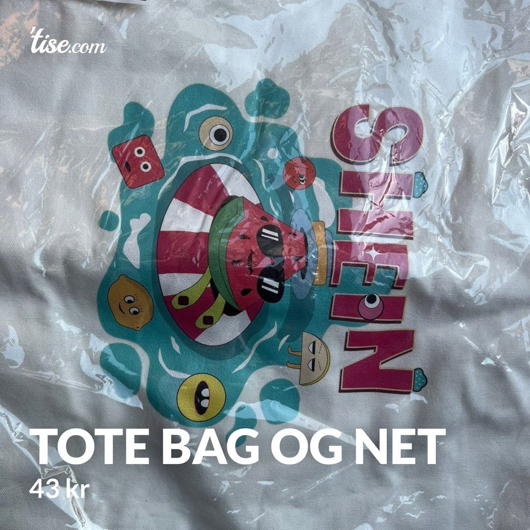 Tote bag og net