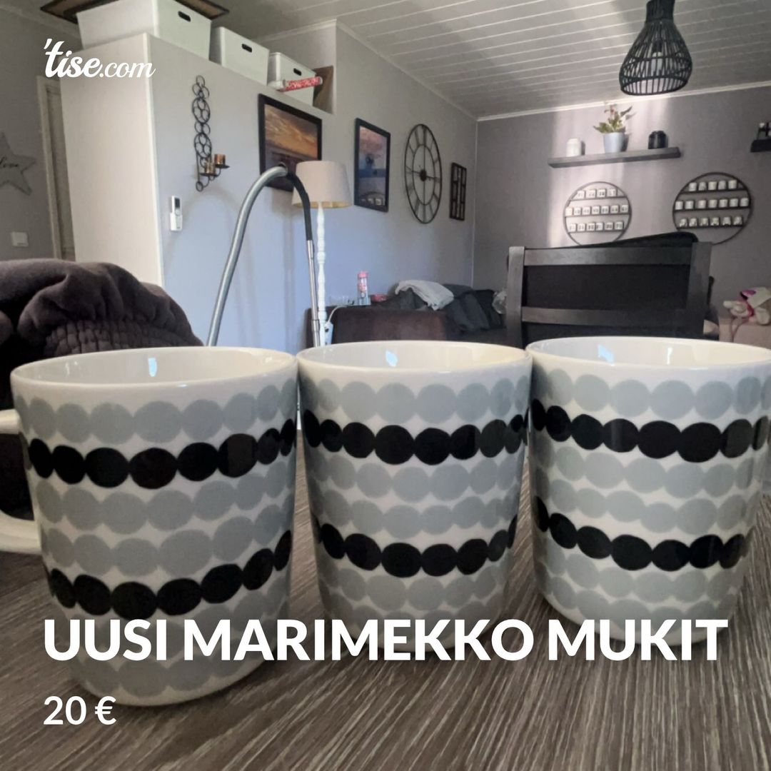 Uusi marimekko mukit