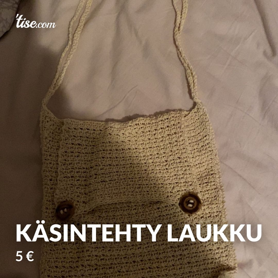 Käsintehty laukku