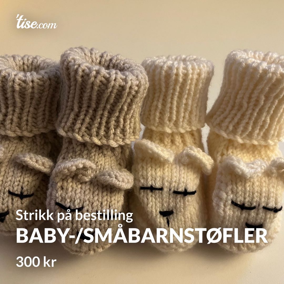 Baby-/småbarnstøfler