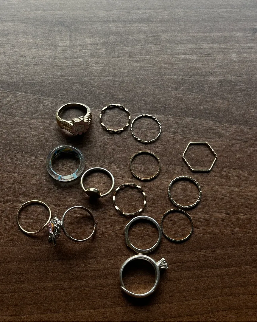 Mixed ring set