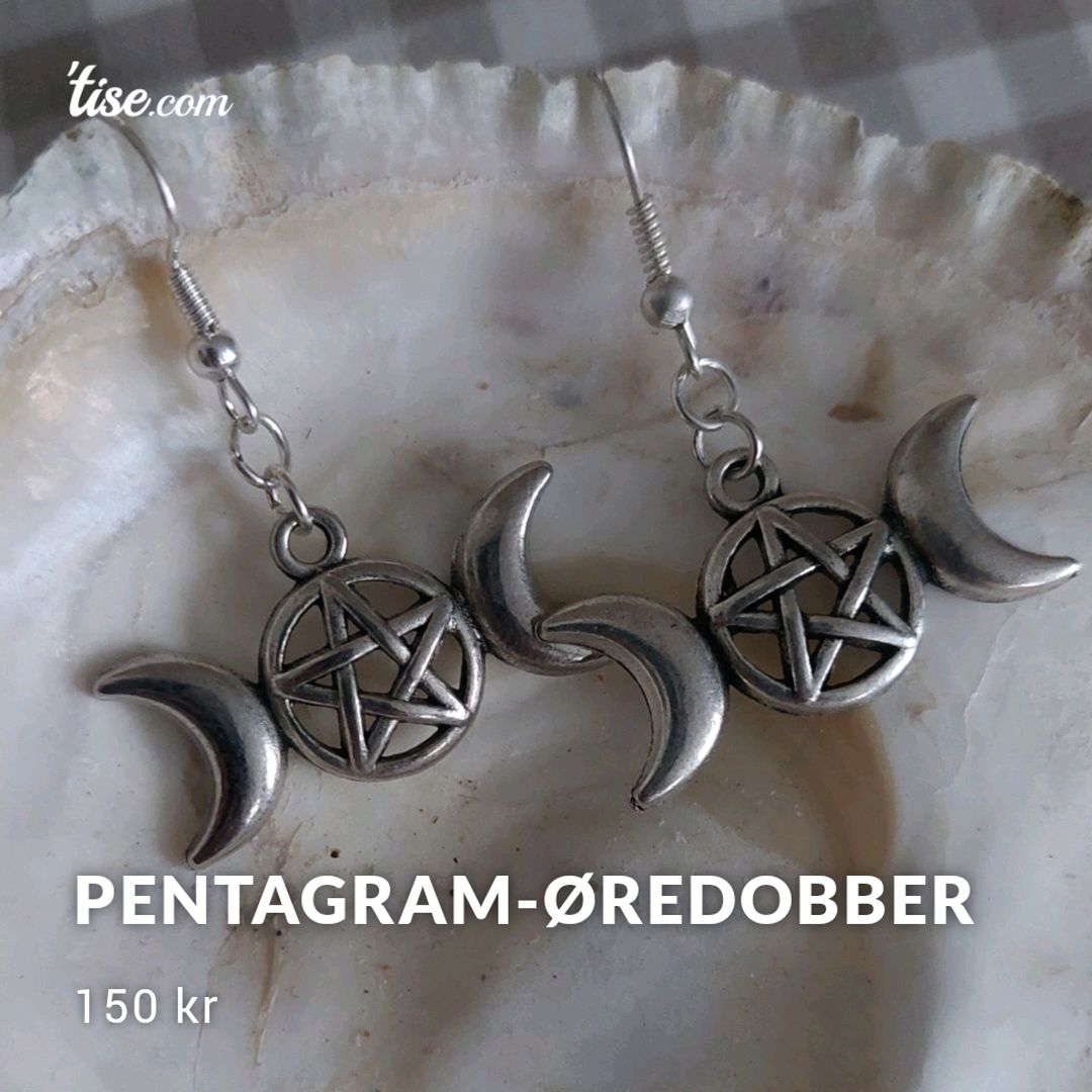 Pentagram-øredobber