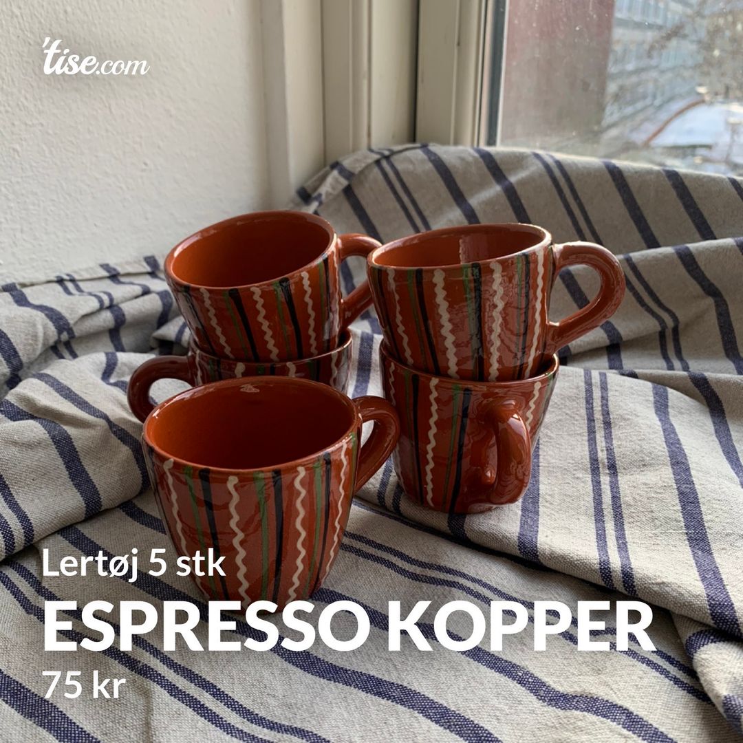 Espresso kopper