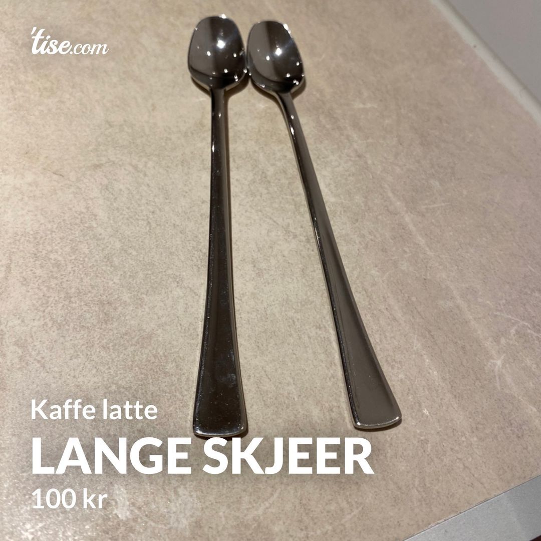 Lange skjeer