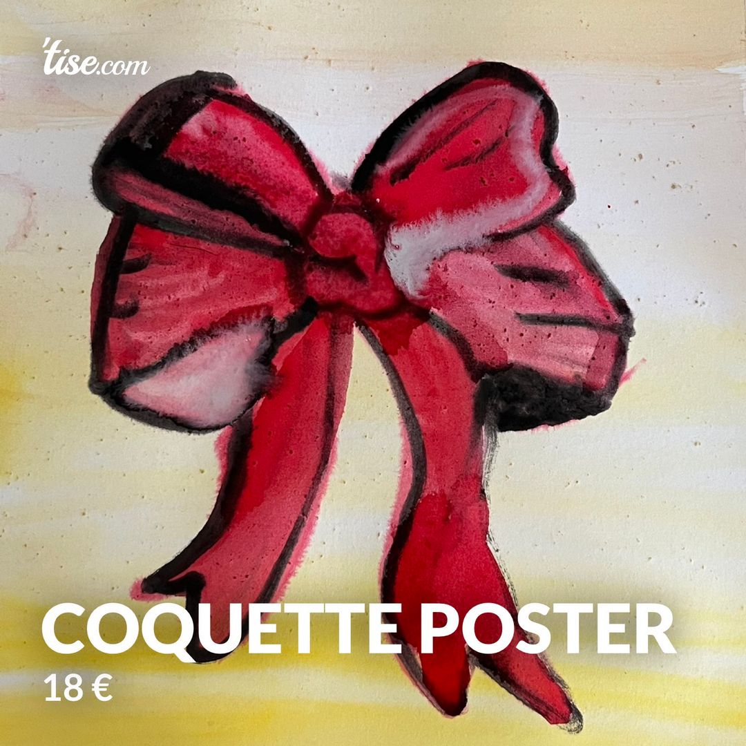 coquette poster