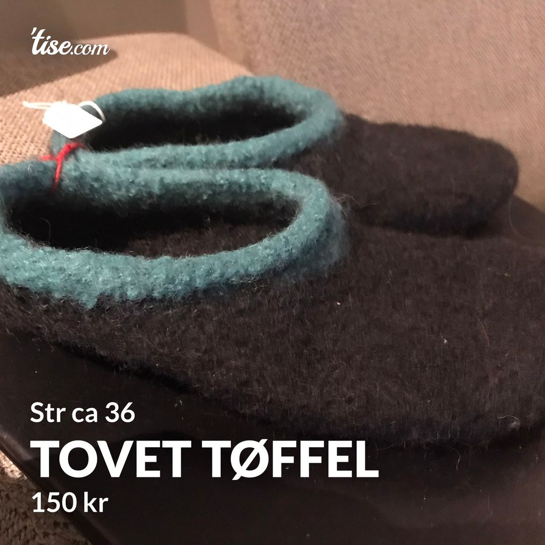 Tovet tøffel