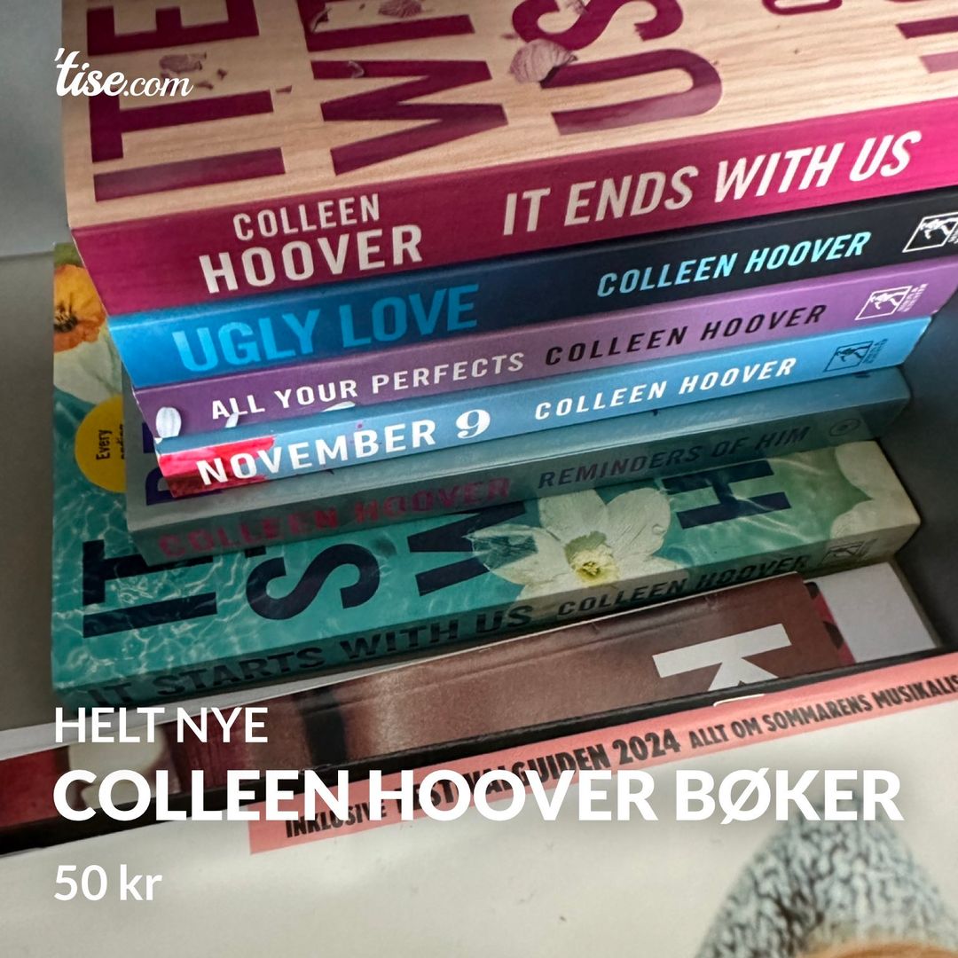 colleen hoover bøker