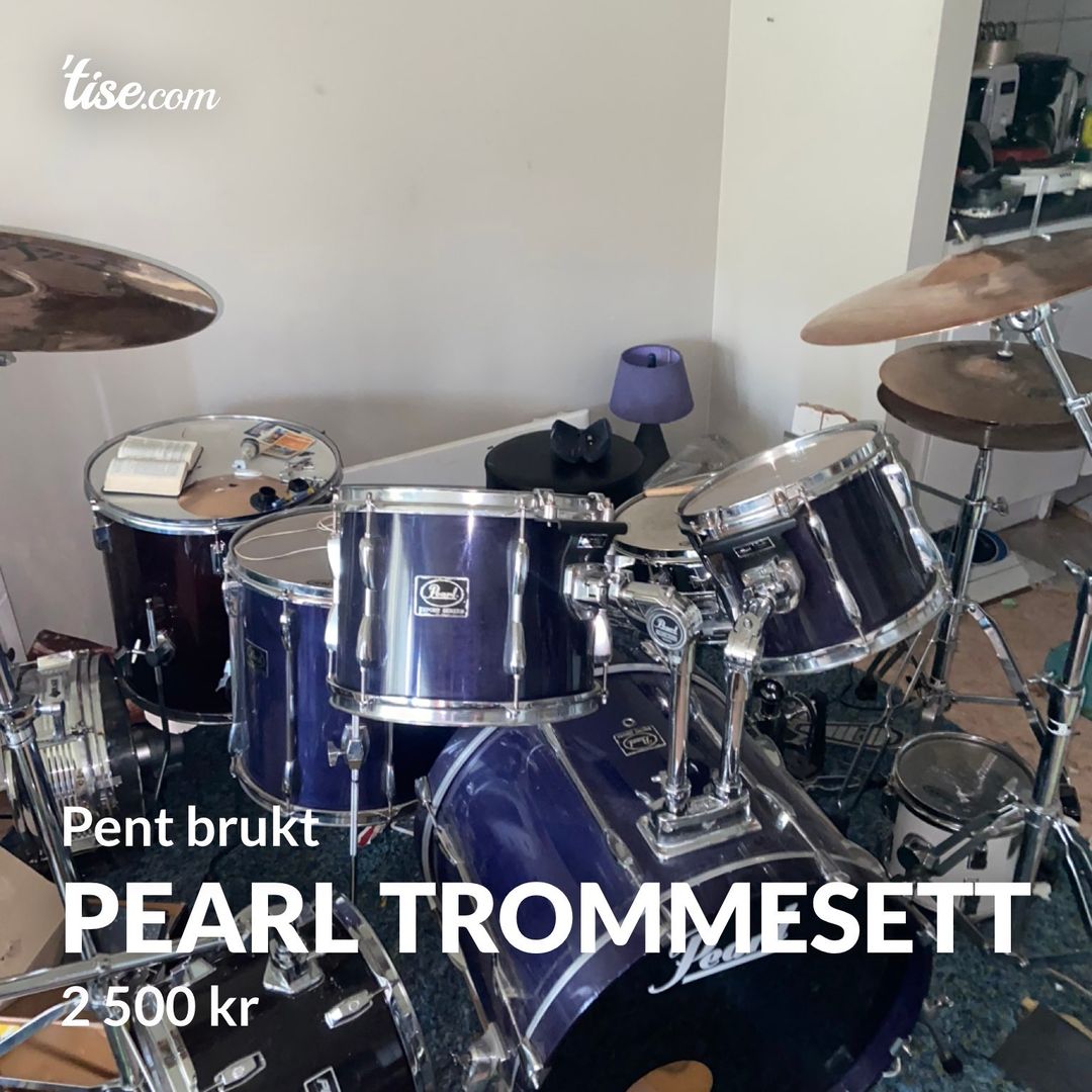 Pearl trommesett