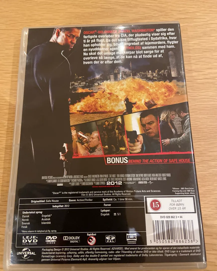 Safe house dvd