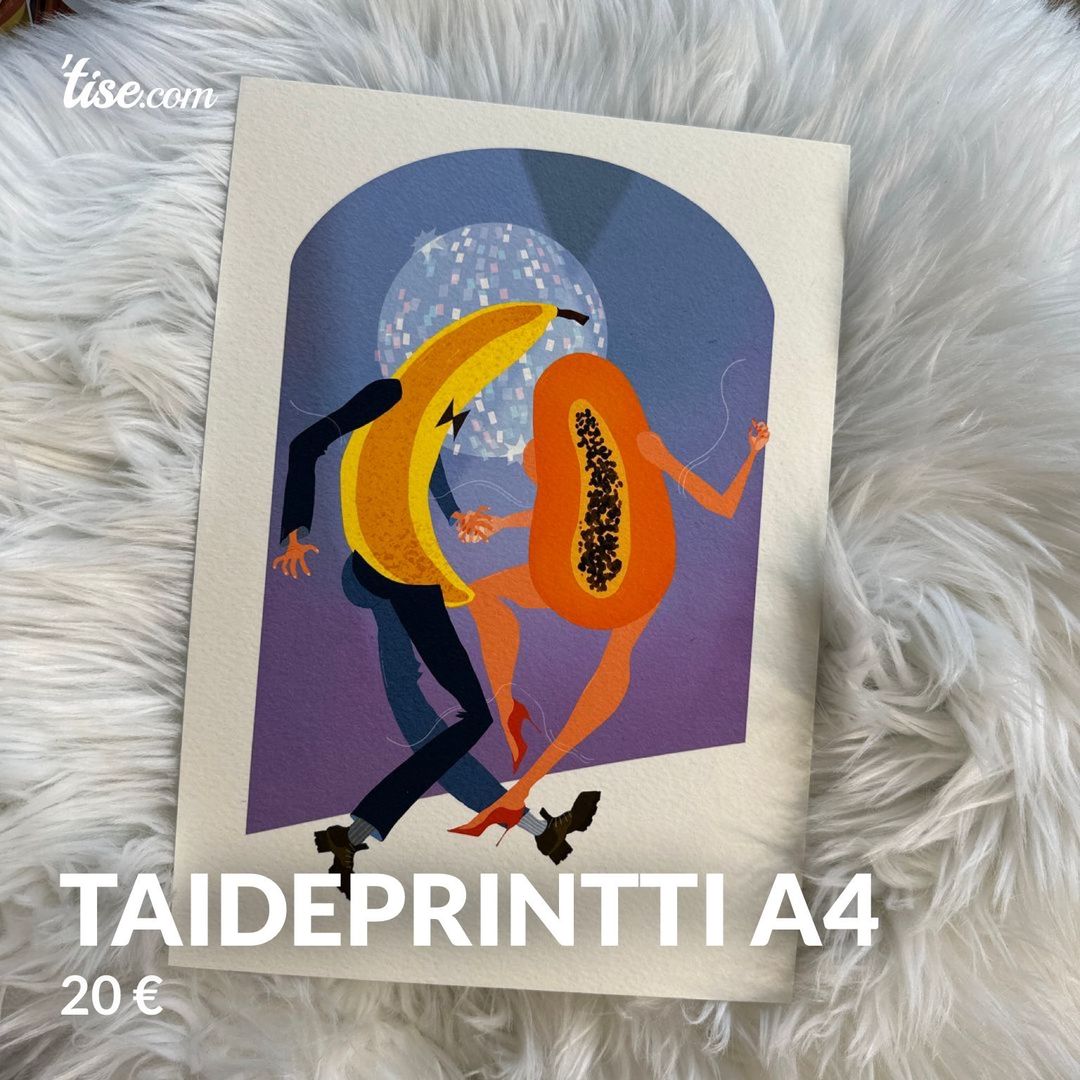 Taideprintti A4