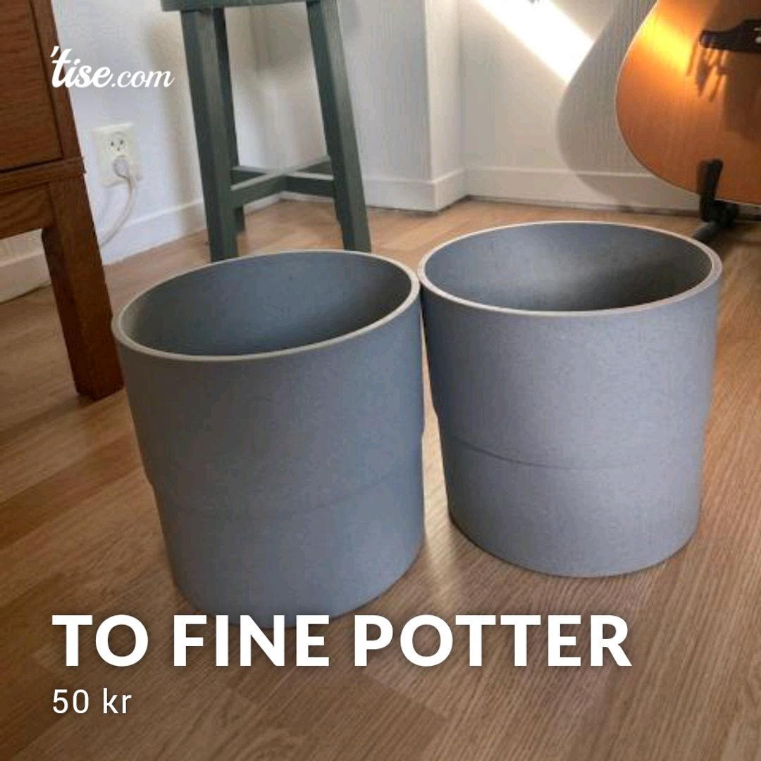To Fine Potter