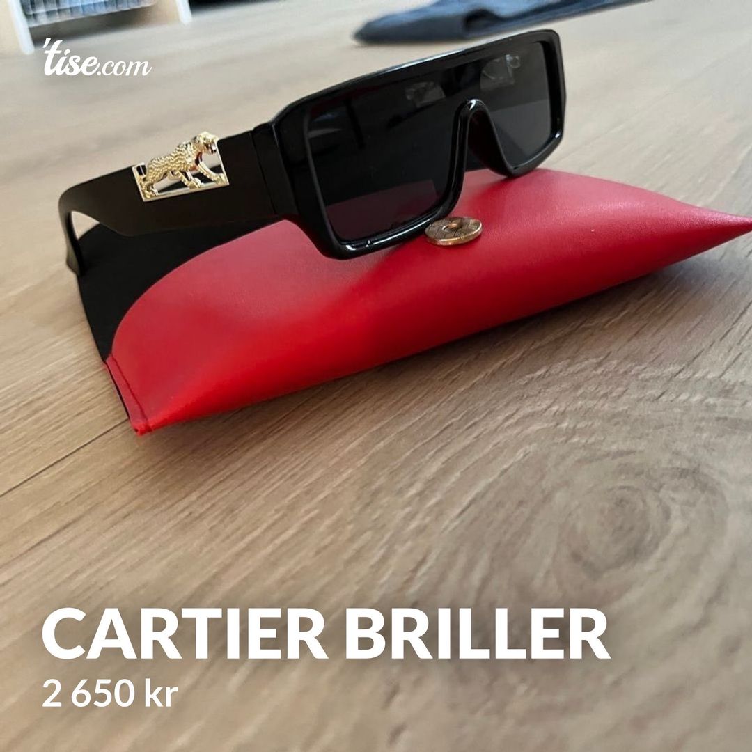 Cartier briller