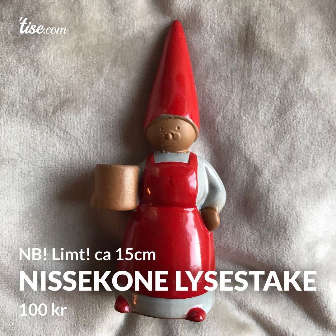 Nissekone lysestake