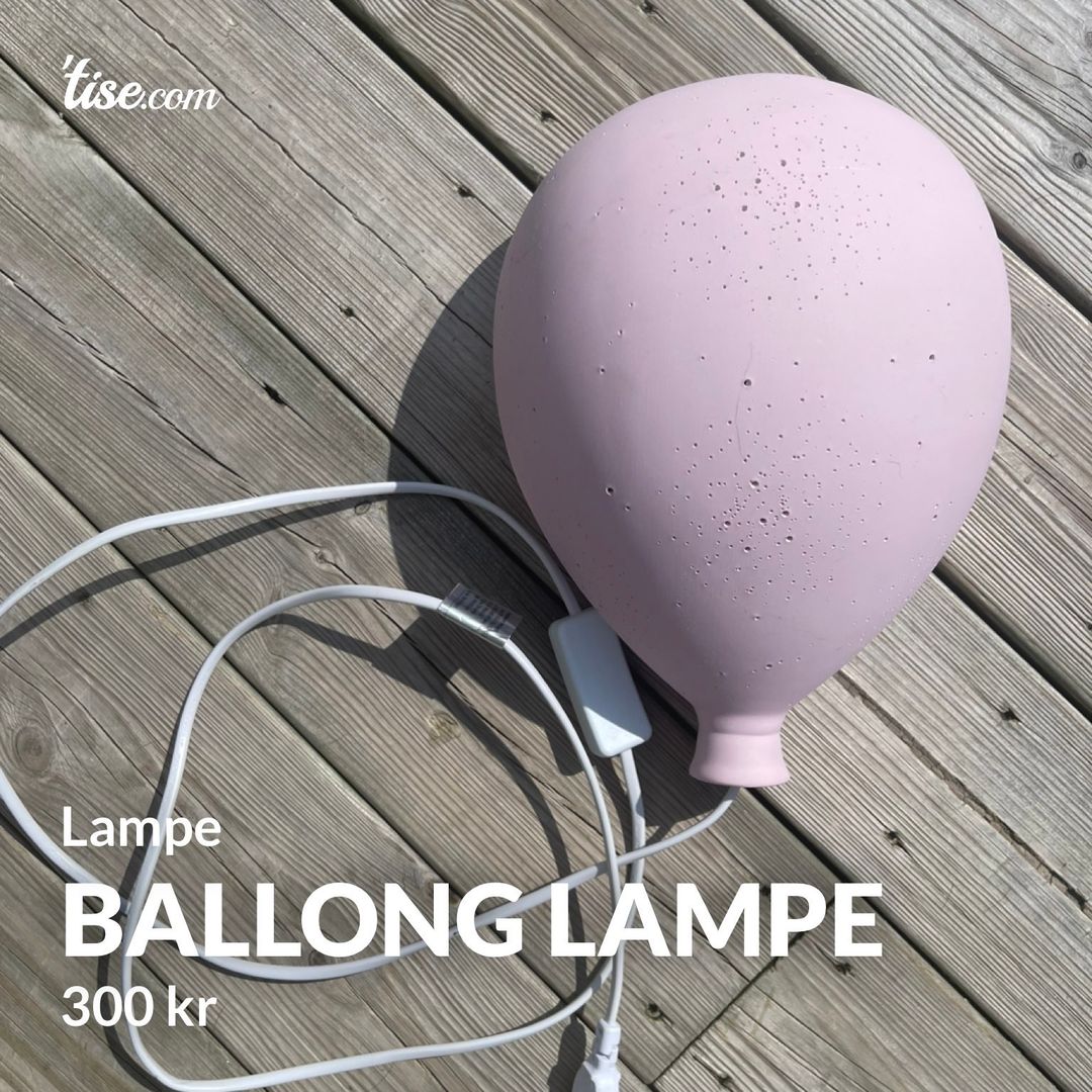 Ballong lampe