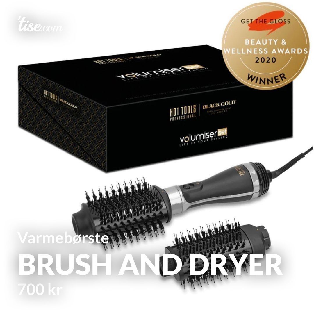 Brush and dryer