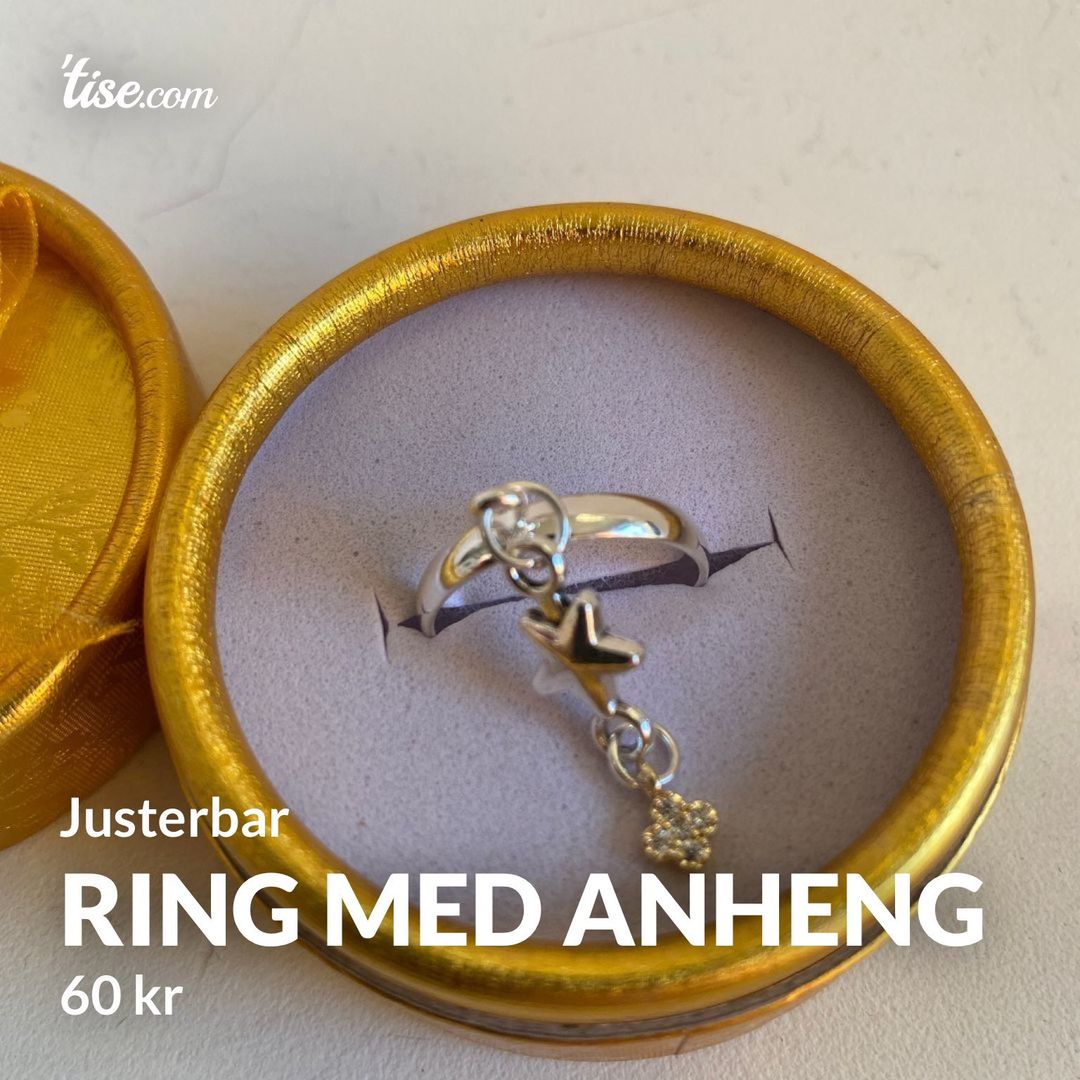 Ring med anheng