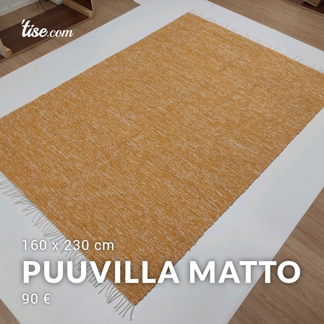 Puuvilla Matto