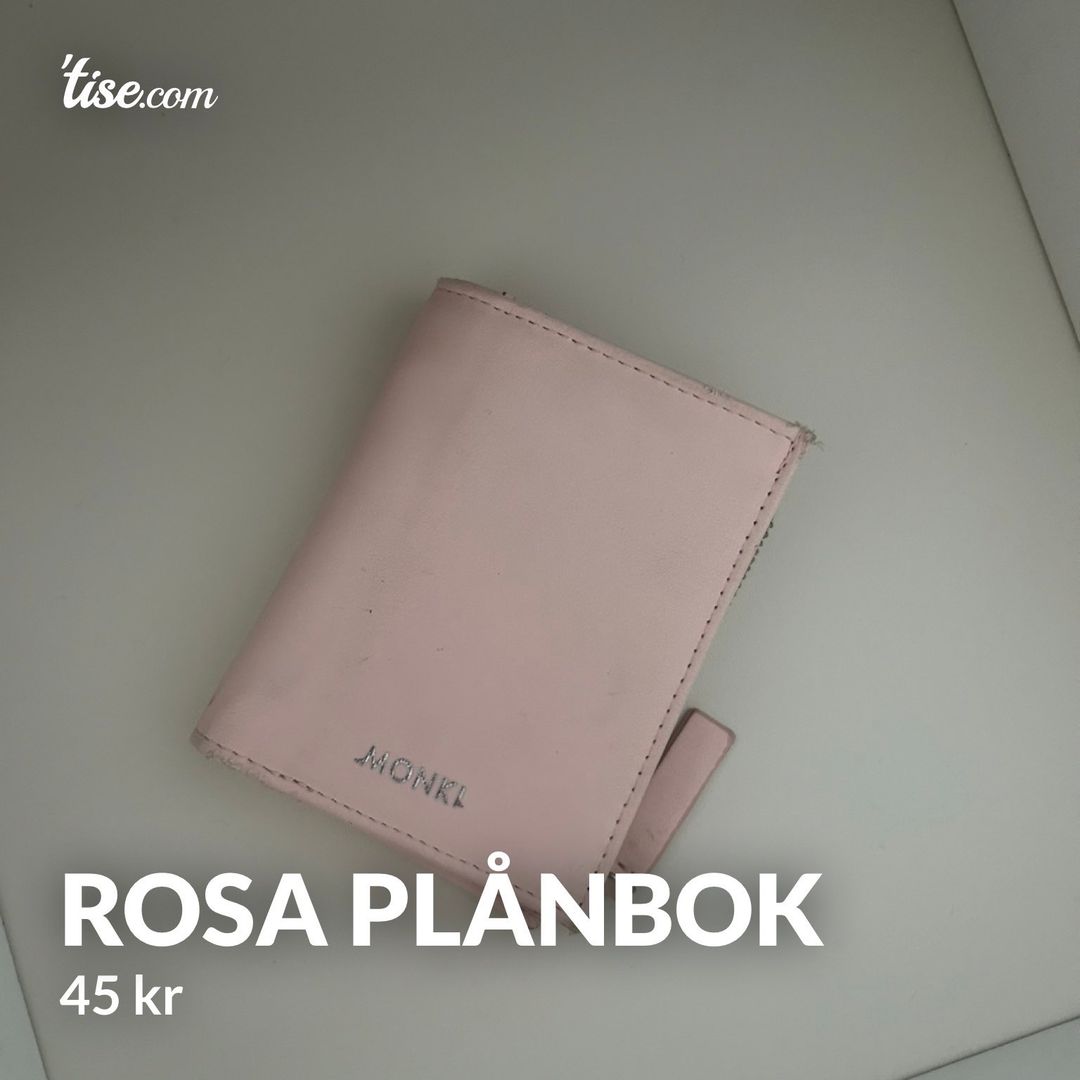 Rosa plånbok