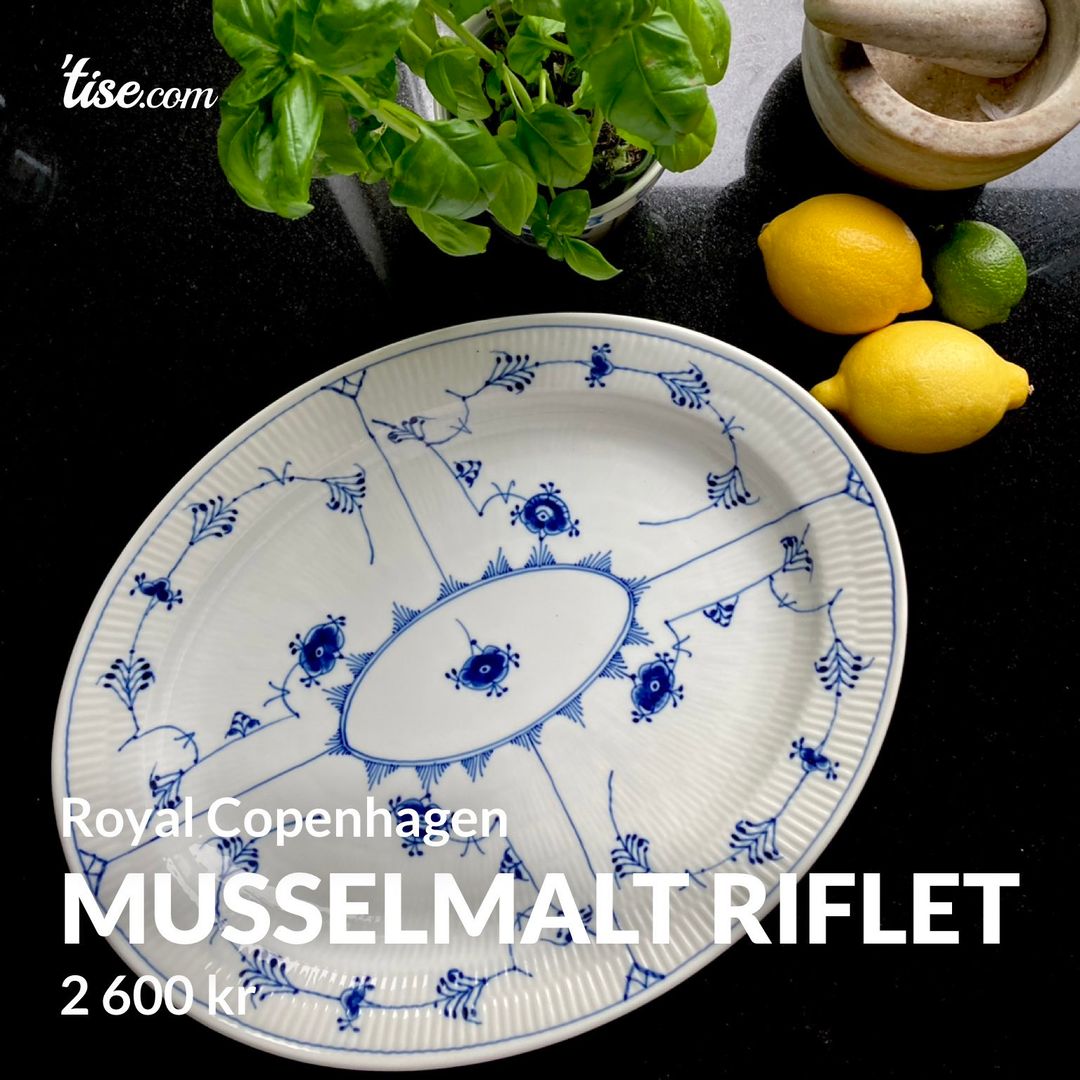 Musselmalt riflet