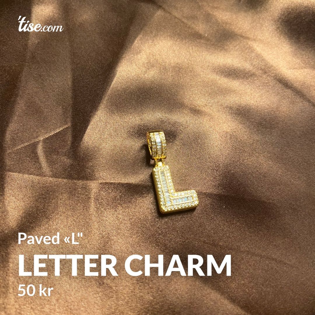 Letter charm