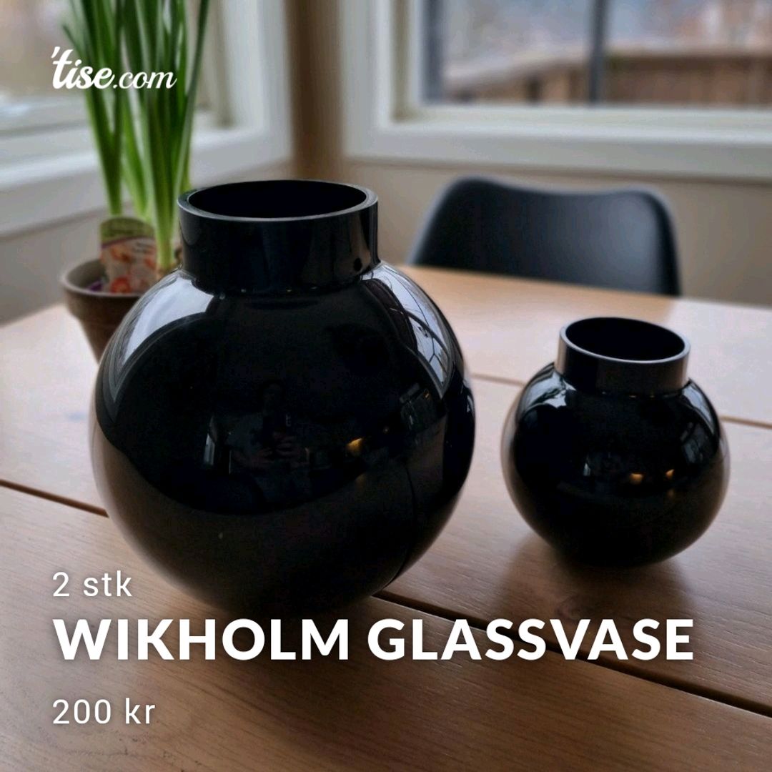 Wikholm Glassvase