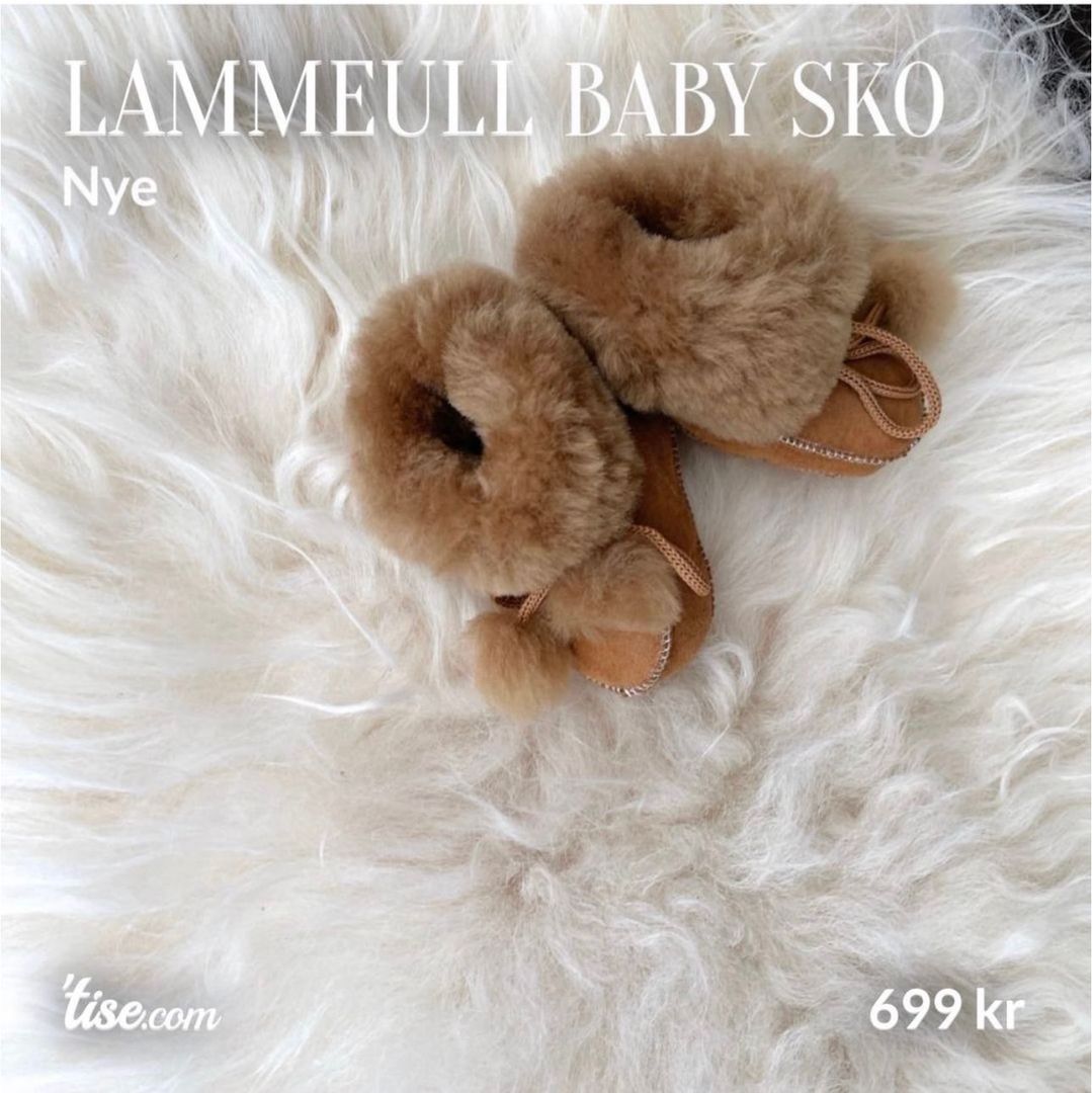 Lammeull baby sko