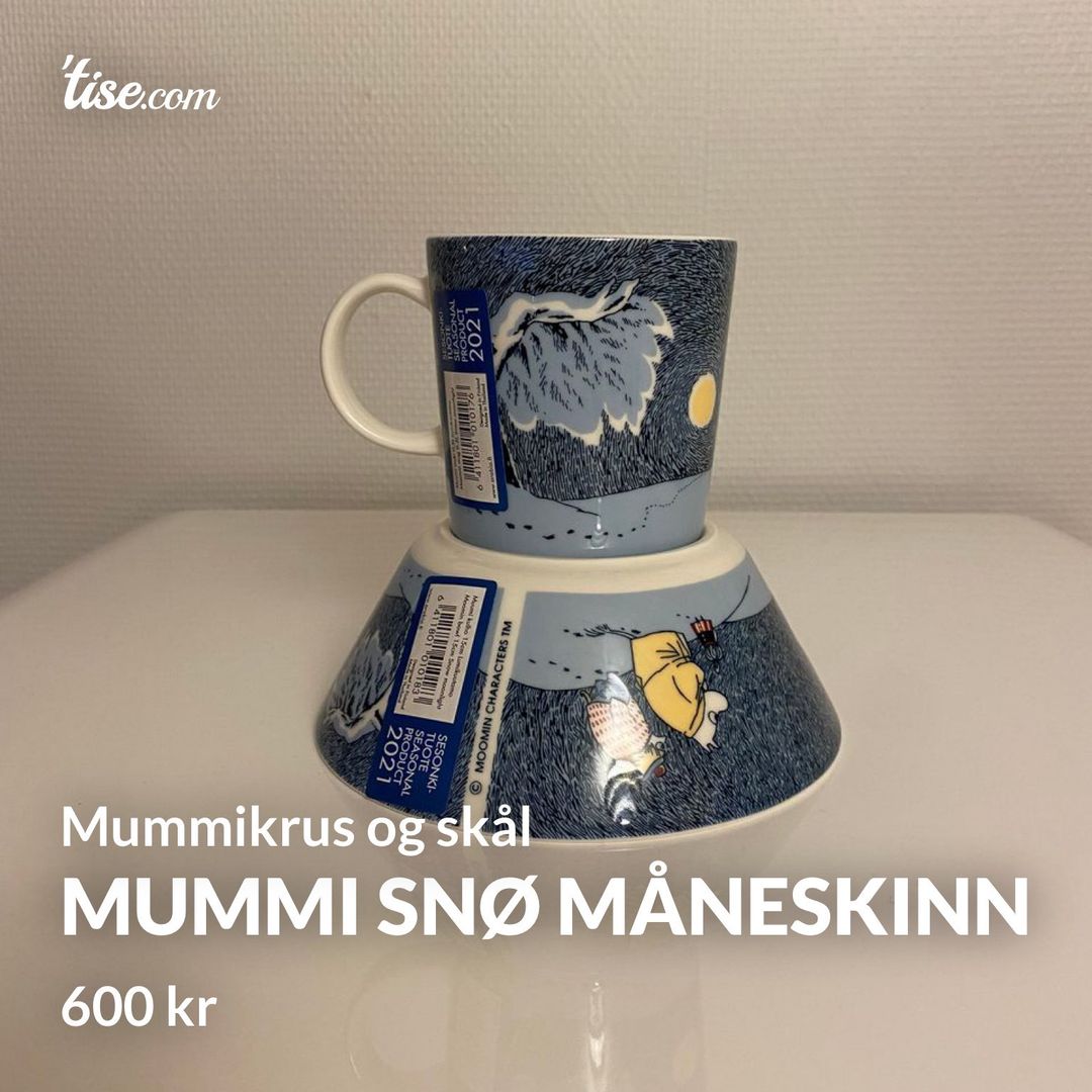 Mummi snø måneskinn