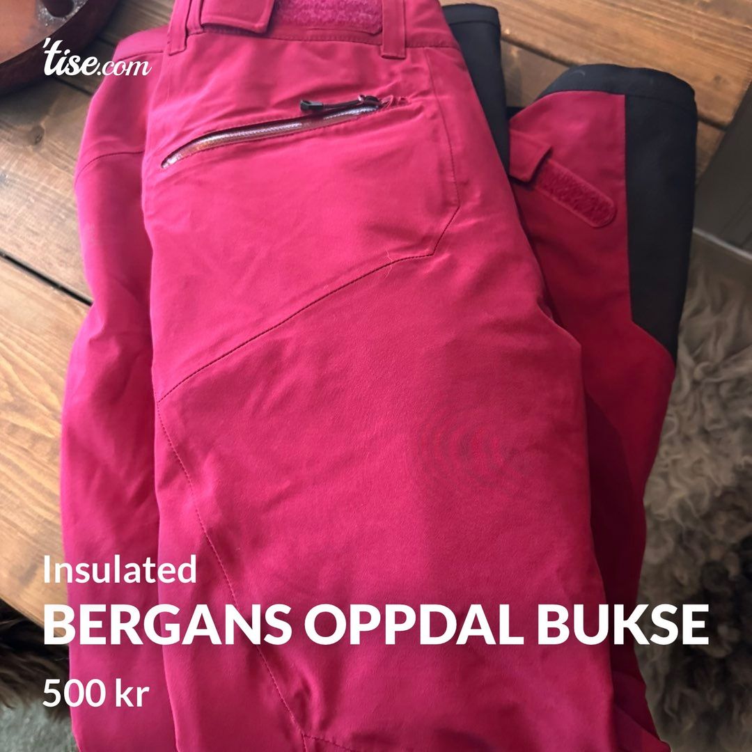 Bergans Oppdal bukse