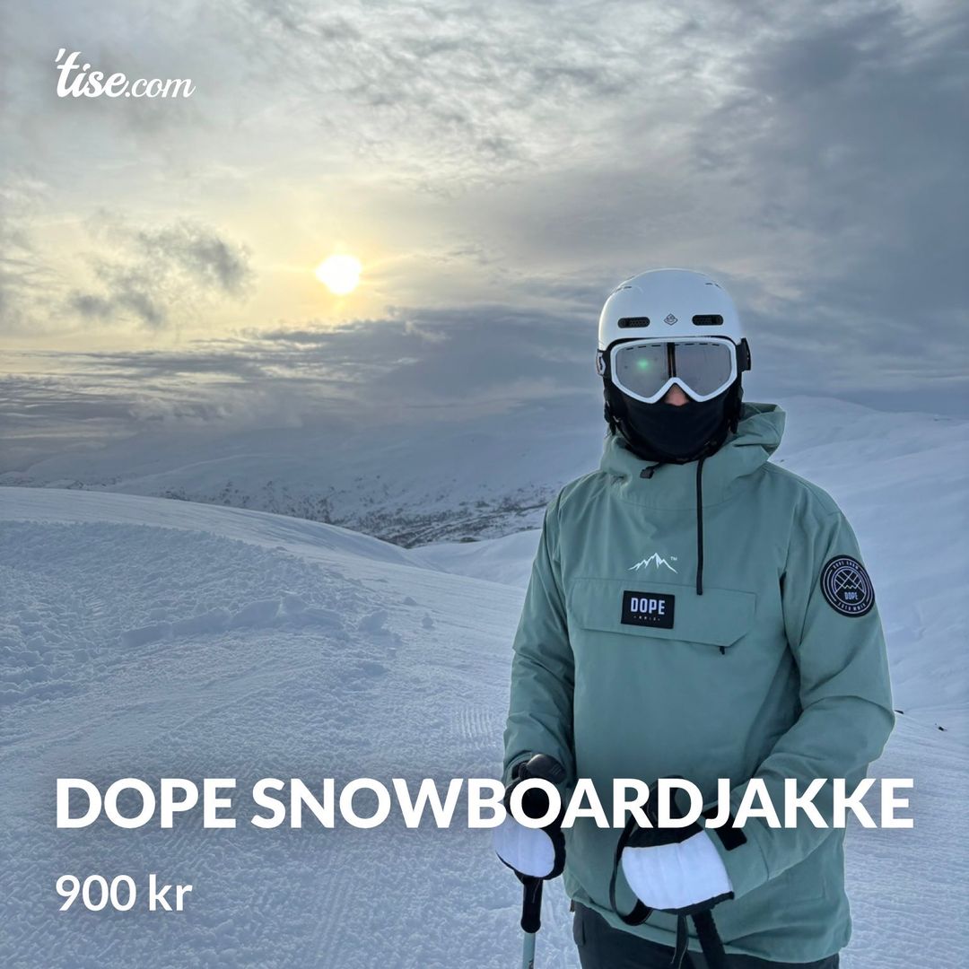 Dope snowboardjakke