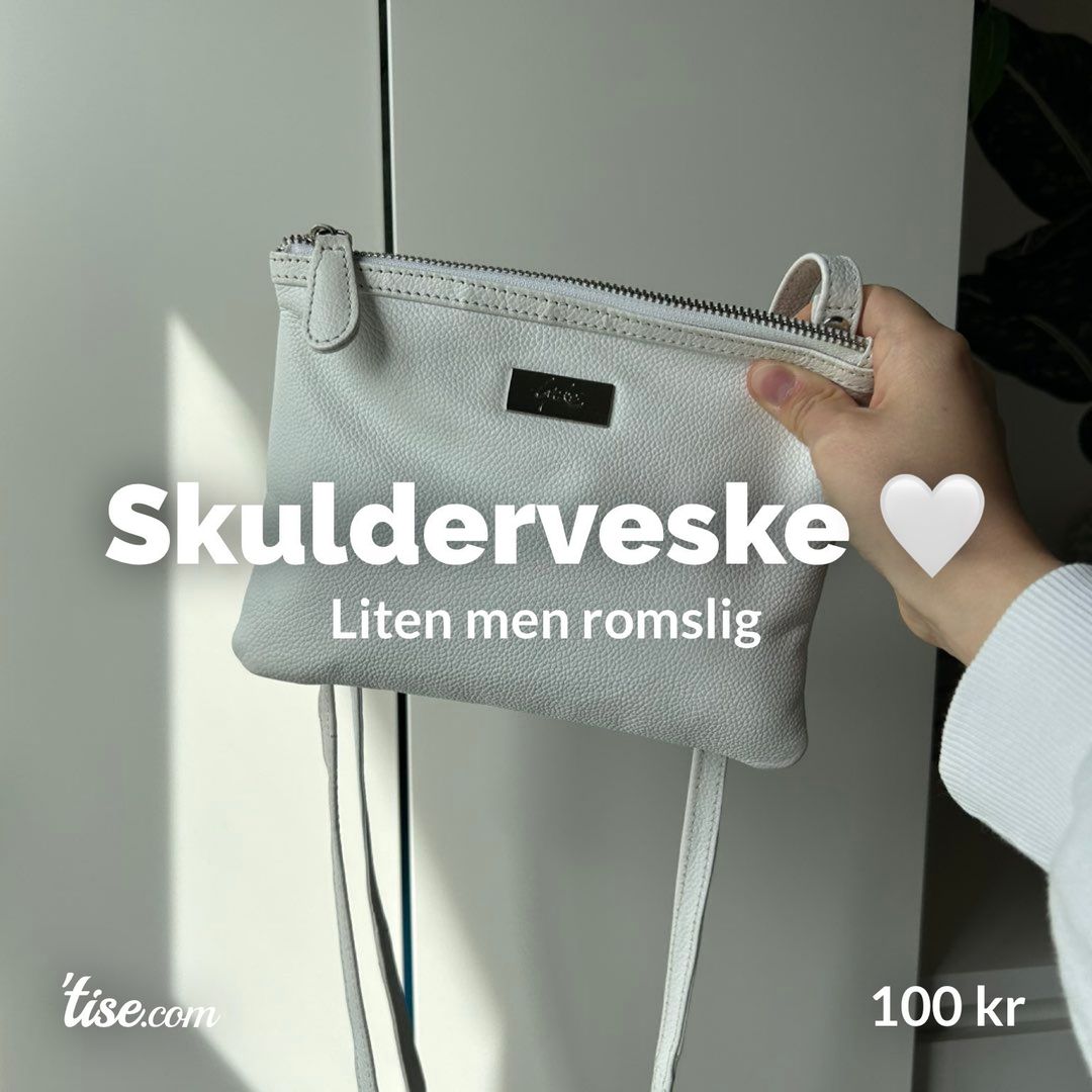 Skulderveske 🤍