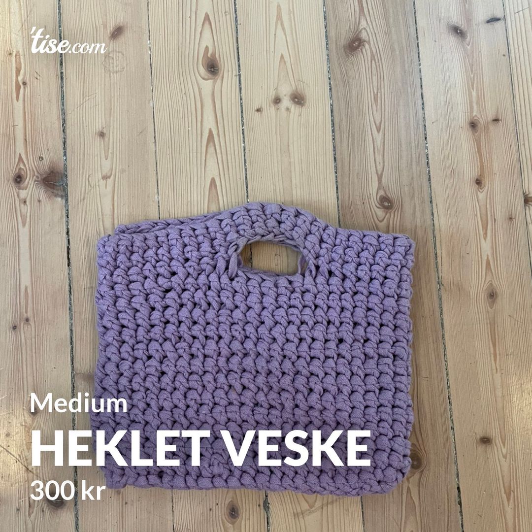 Heklet veske