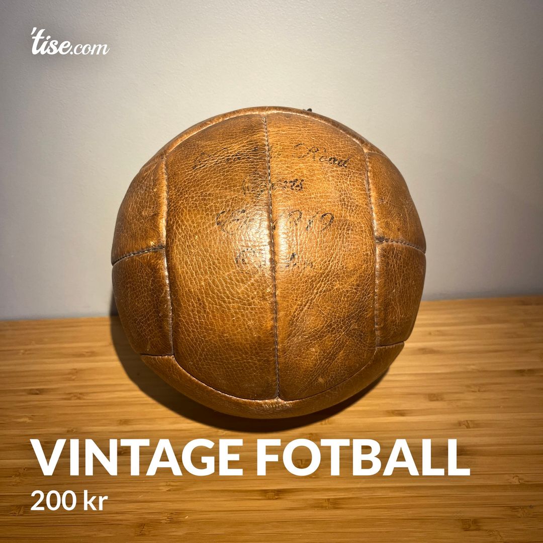 Vintage Fotball